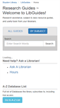Mobile Screenshot of libguides.library.deerfield.edu