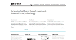 Desktop Screenshot of deerfield.com